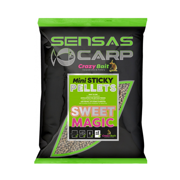 Sensas Carp Mini sticky pellets Sweet magic